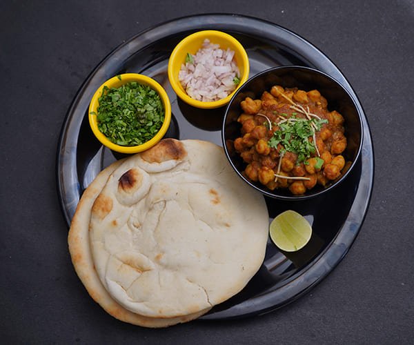 Chole With Laccha Paratha